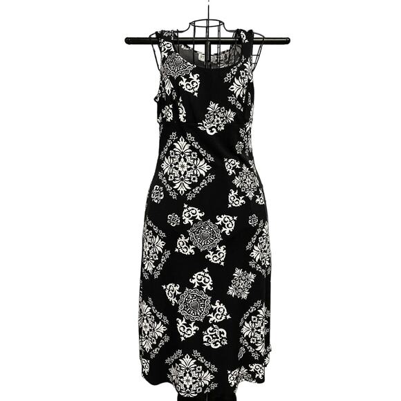 Studio I printed maxi dress sleeveless size 6 - Picture 1 of 4